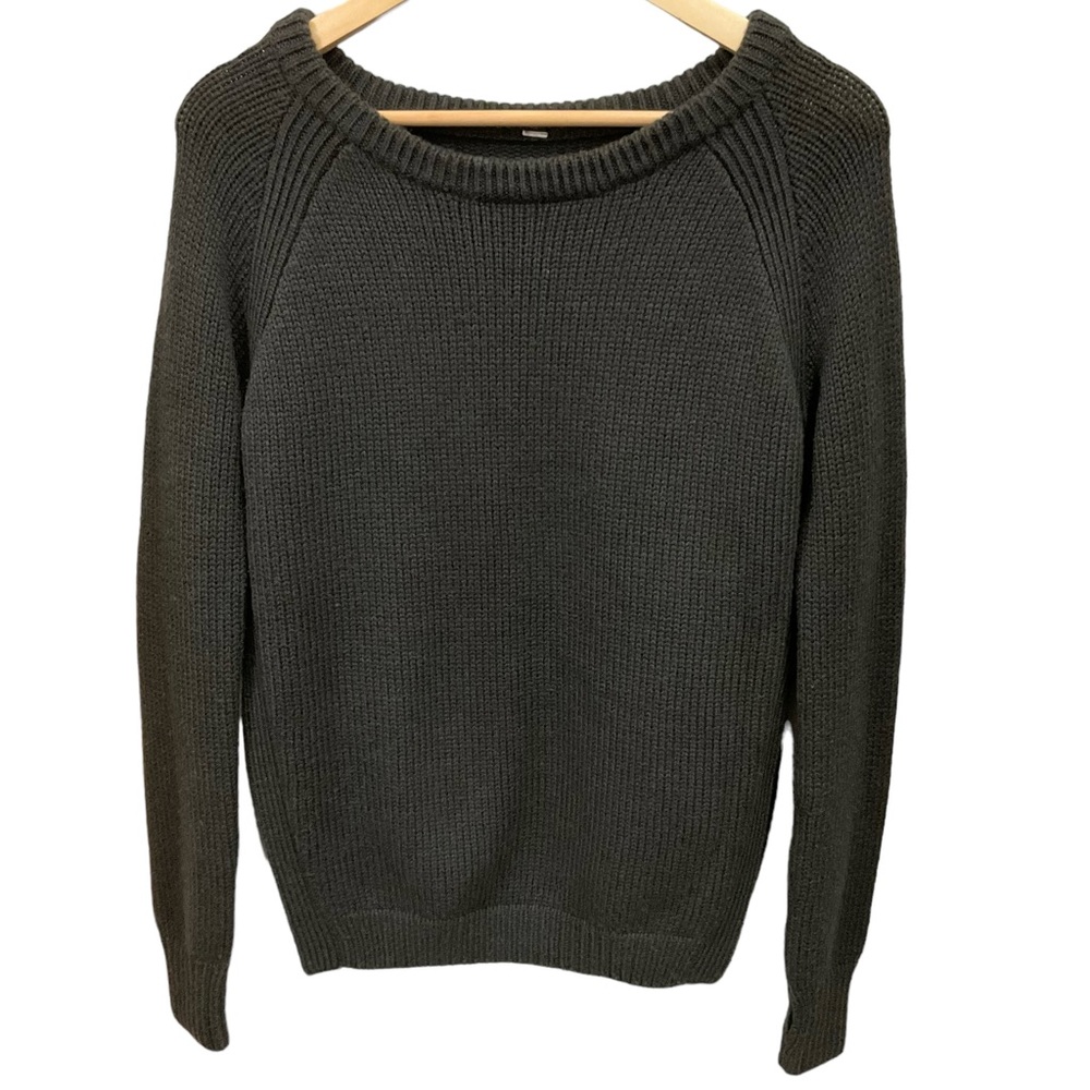 Lululemon Yin To You Crewneck Sweater Wool Dark Wren Lulu Casual Yoga - Picture 2 of 16